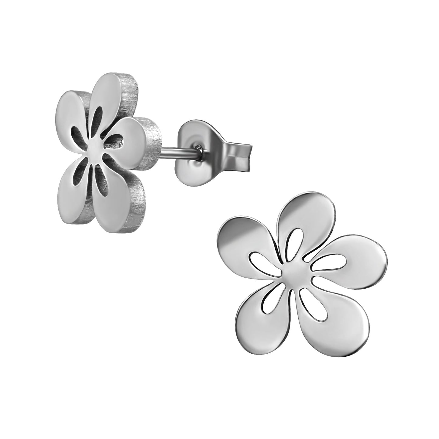 blomster oreringe tropisk