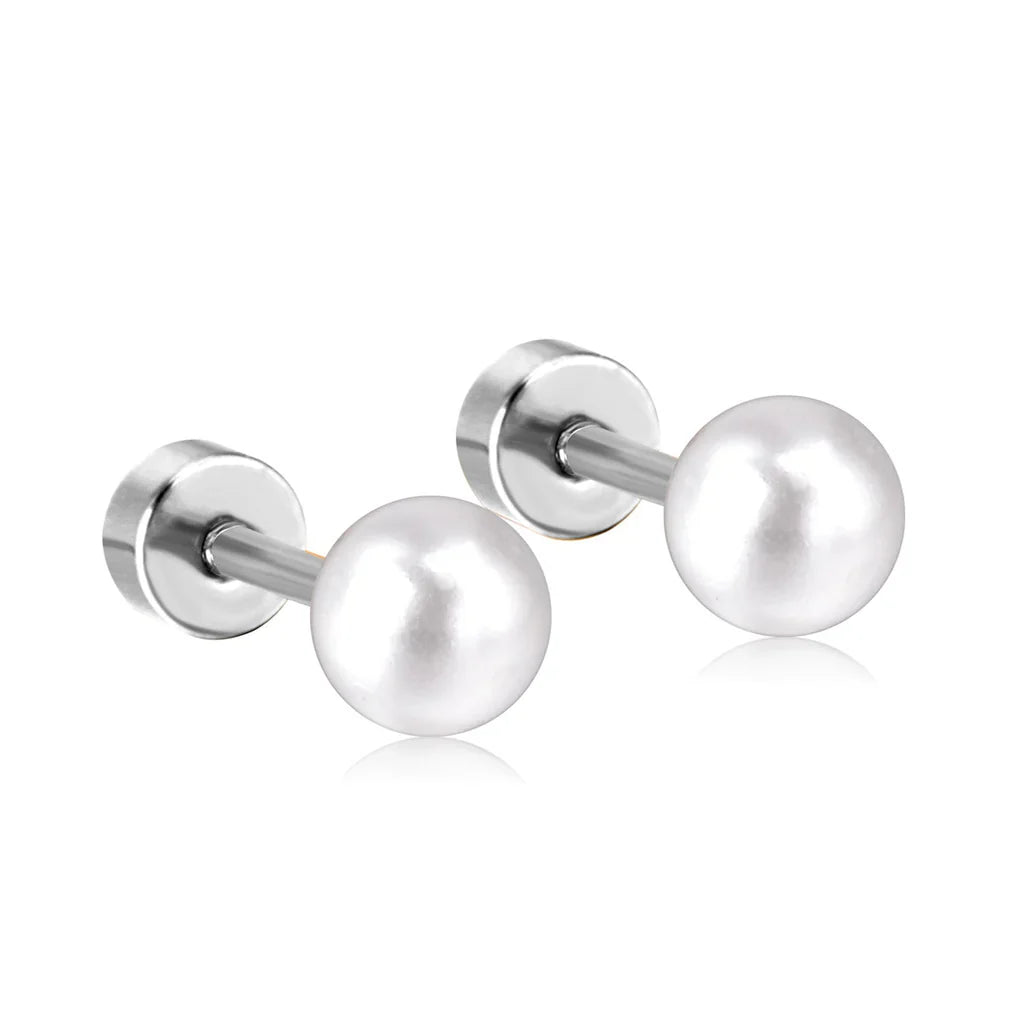 Ørering Helix Med 4 mm Perle